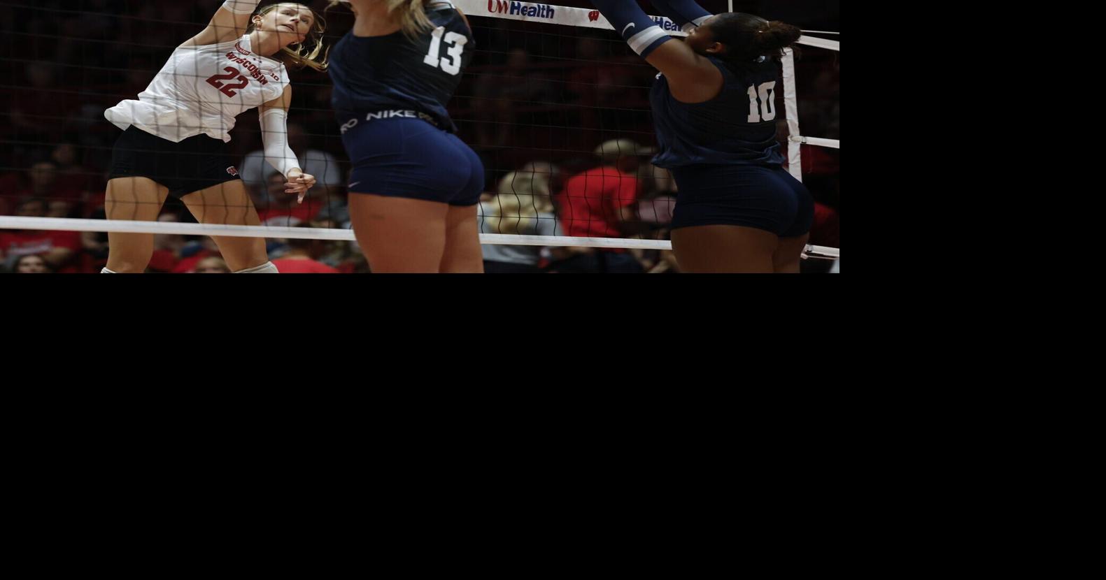 Badgers volleyball team learns, whether getting swept or sweeping