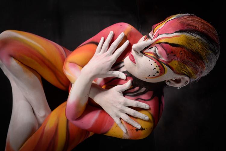 Photos: Body painting work by 'Skin Wars' contestant Dawn Marie Svanoe, Local News
