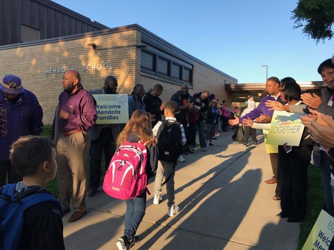 Mendota Elementary School students kick off the school year with
