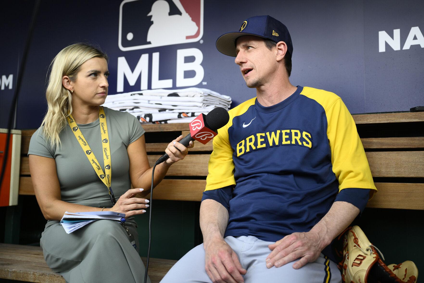 Brewers’ sideline reporter Sophia Minnaert is an authentic talent
