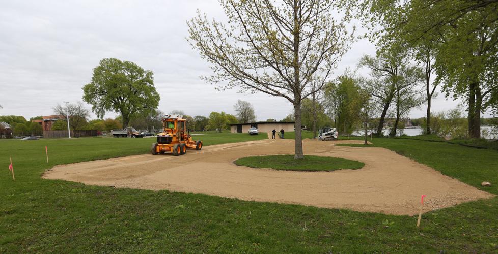 Photos Tables, lights go in at Olbrich Park beer garden Local News