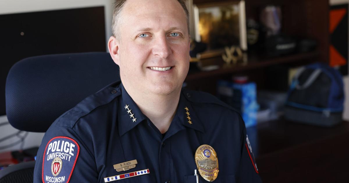 Bryce Ripp New UW-Madison police chief discusses ICE, pro-Palestinian encampment ...