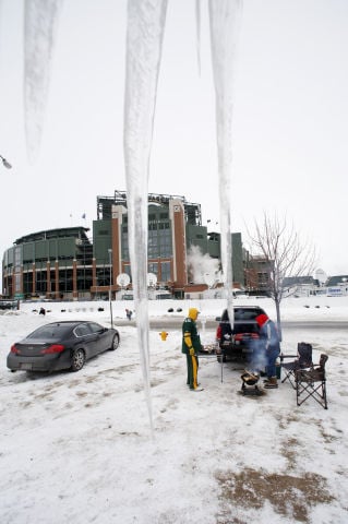 Lambeau Field Frozen Tundra Patch