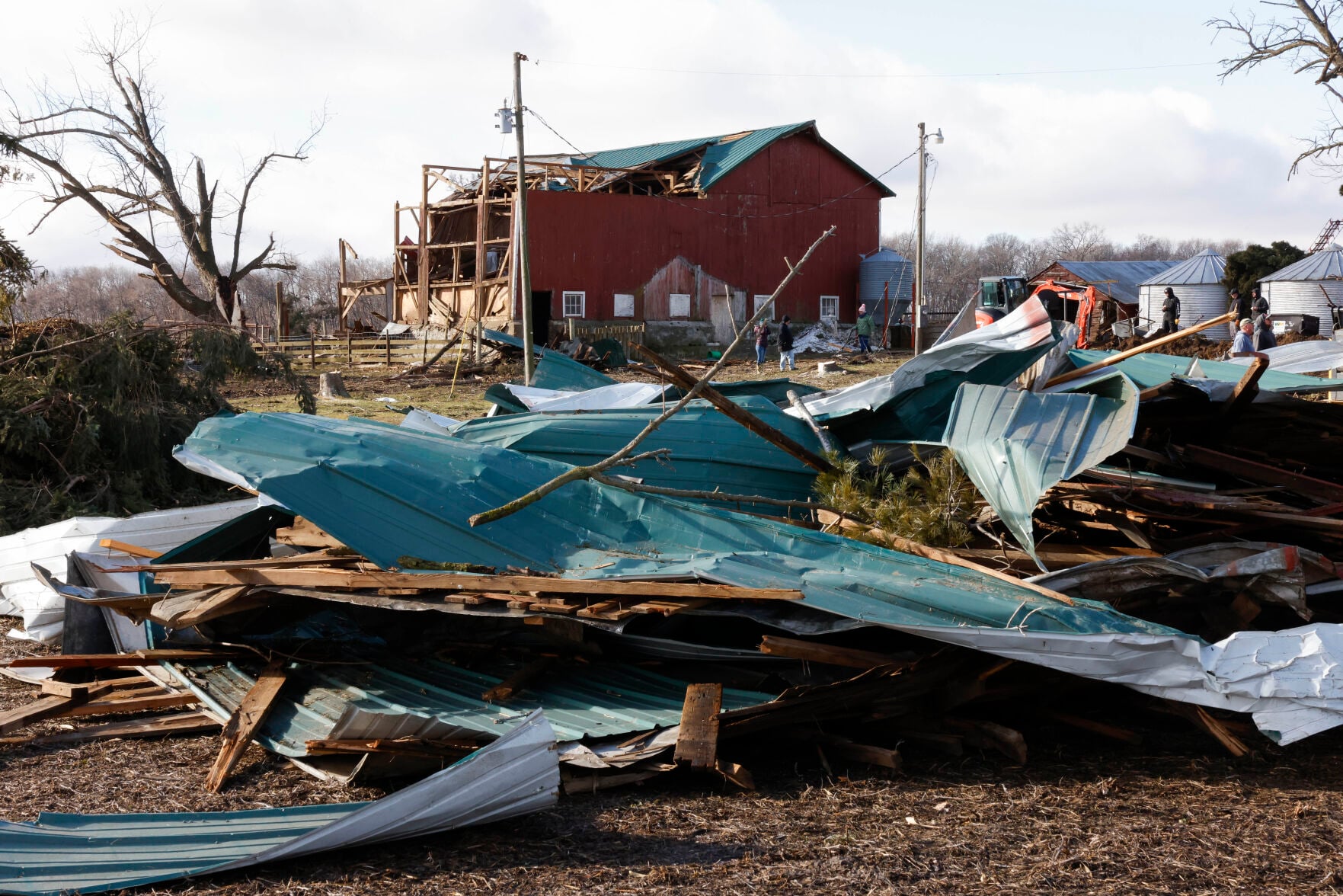 Tornado path of destruction seen in photos of Edgerton area | News ...