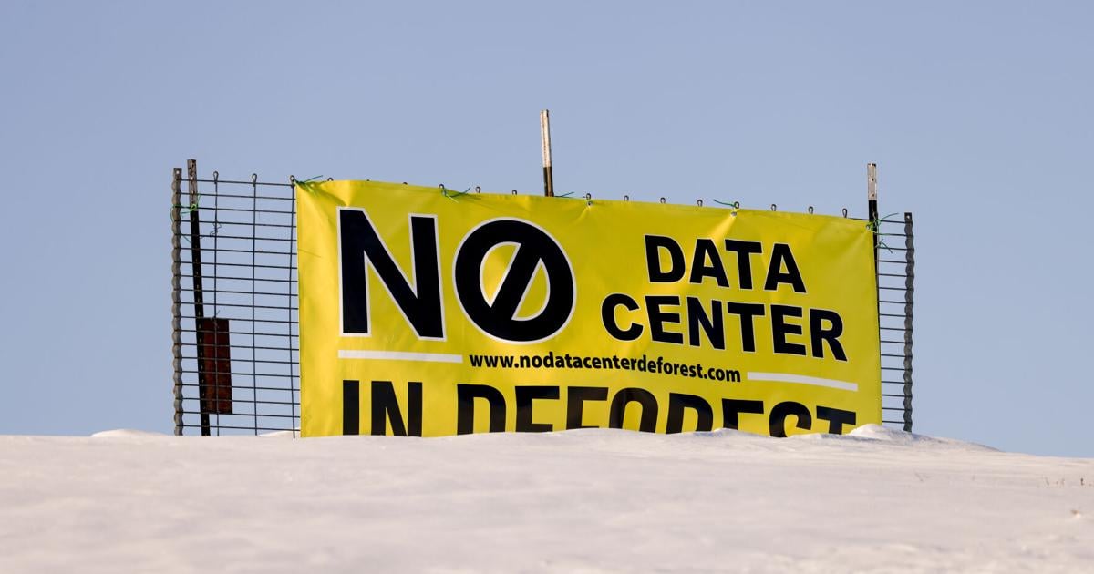 Pusat data mempunyai pengaruh yang kuat sebagai isu pemilu di Wisconsin