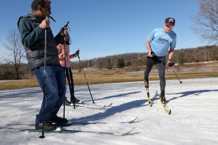 Photos Snowshoes and shorts at the Madison Winter Festival Local