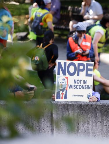 Cell Phones At Rnc Rally Scenes from Day 1 of the Republican National Convention | News ...