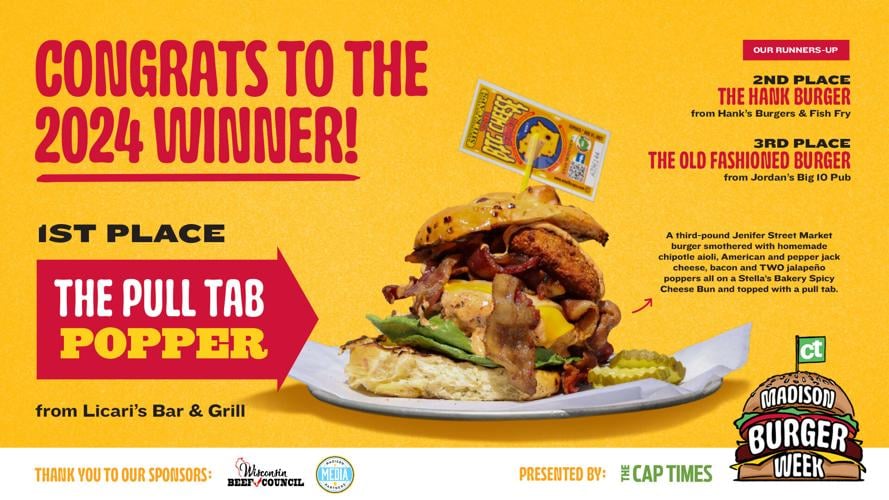 Madison Burger Week 2024 winner is Licari