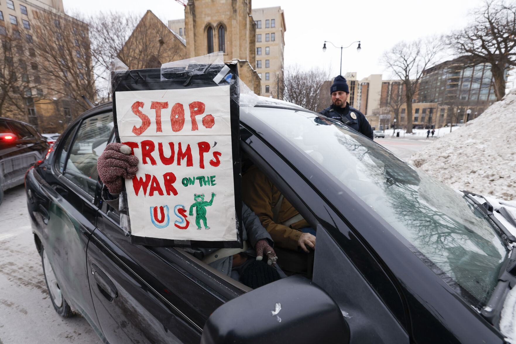Madison protest at Capitol follows second fatal Minneapolis shooting ...