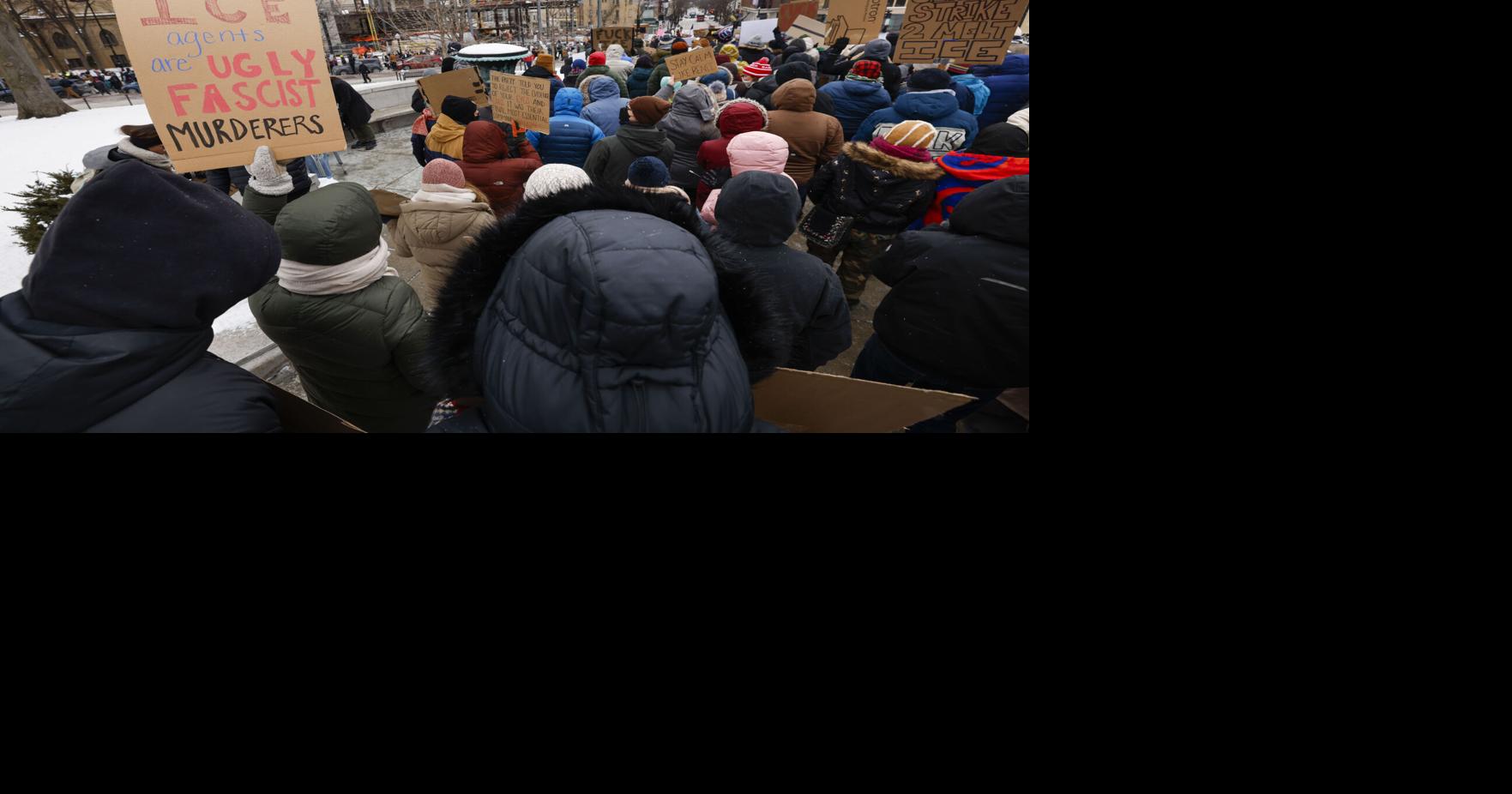 Madison protest at Capitol follows second fatal Minneapolis shooting ...