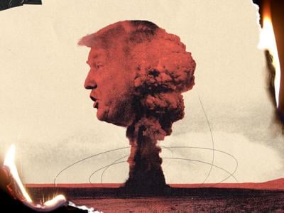 Trump apocalypse illustration