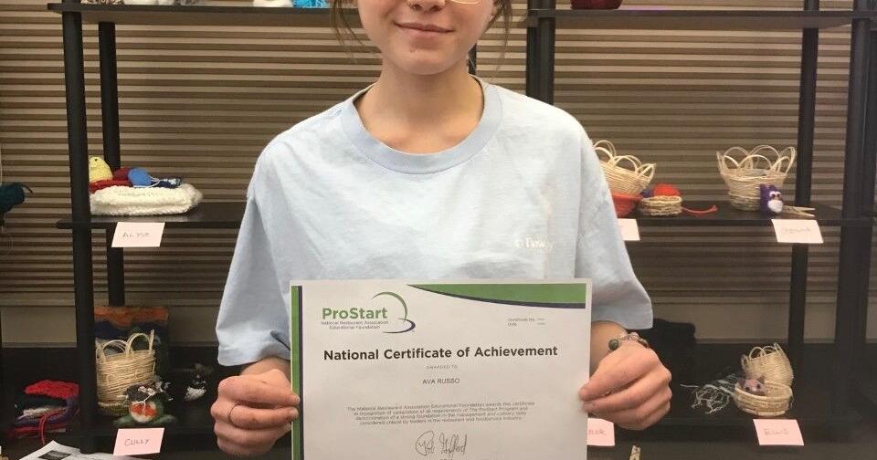 Russo becomes 1st Montana student to receive ProStart National