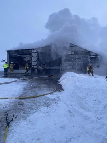 Fire crews battle shop blaze in subzero Roberts temperatures | News ...