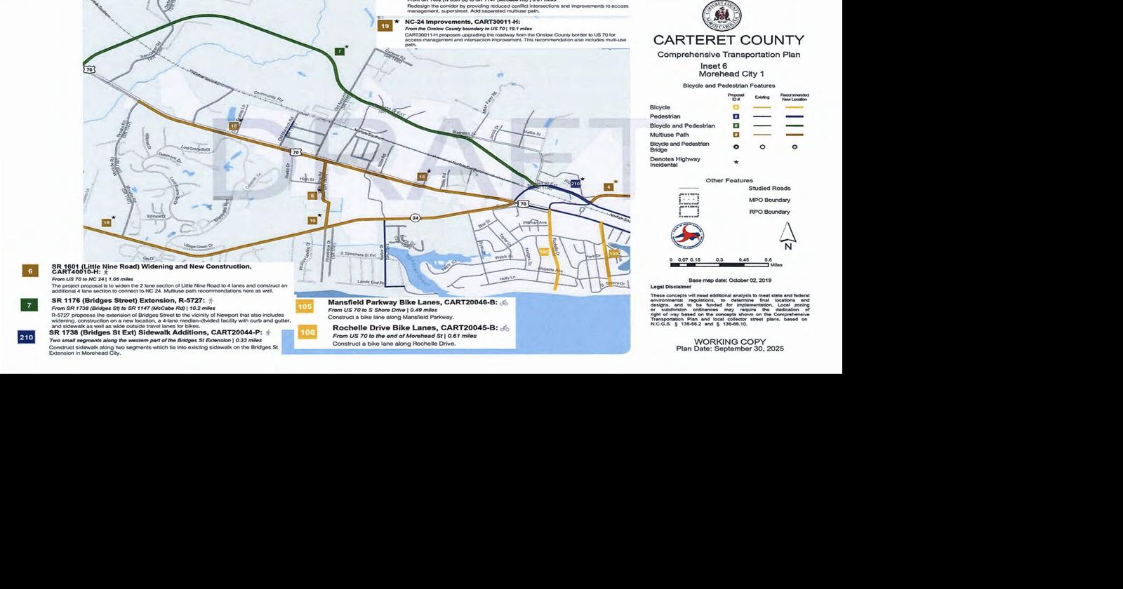 Morehead Council approves county’s updated Comprehensive Transportation Plan