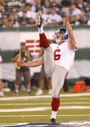 NY Giants Kicker Jeff Feagles speaks to our club