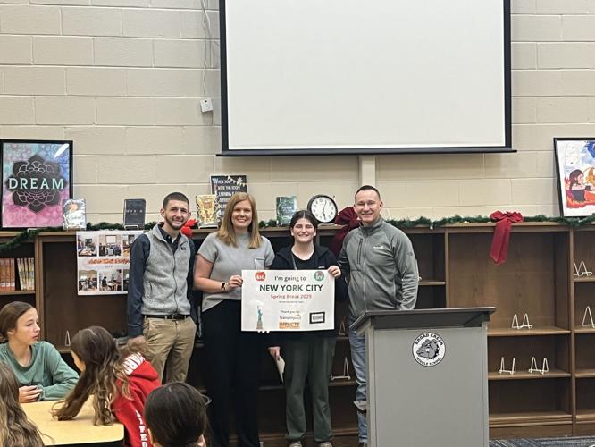 Broad Creek Middle School students receive early Christmas gift of