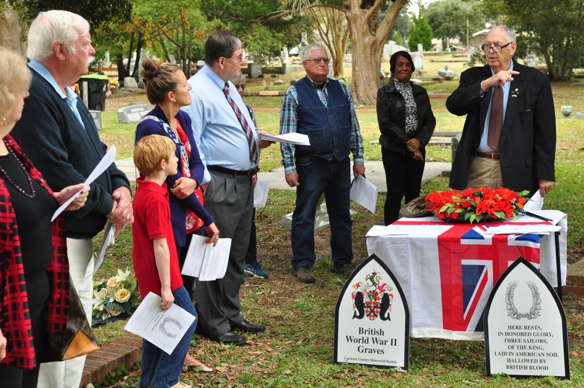 GALLERY: Historical society, public honor those who served during Veterans Day ceremonies in Morehead City