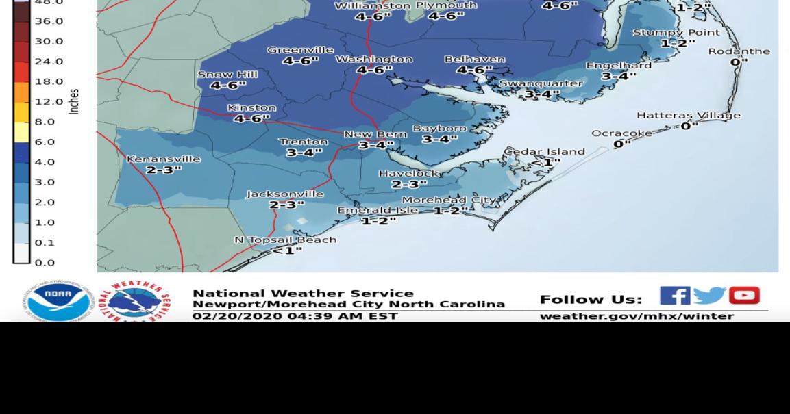 NWS reports chances of snowfall increasing News