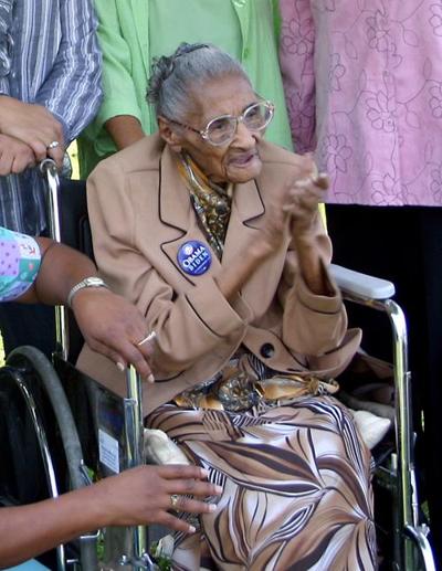 108-year-old voter casts historic vote  