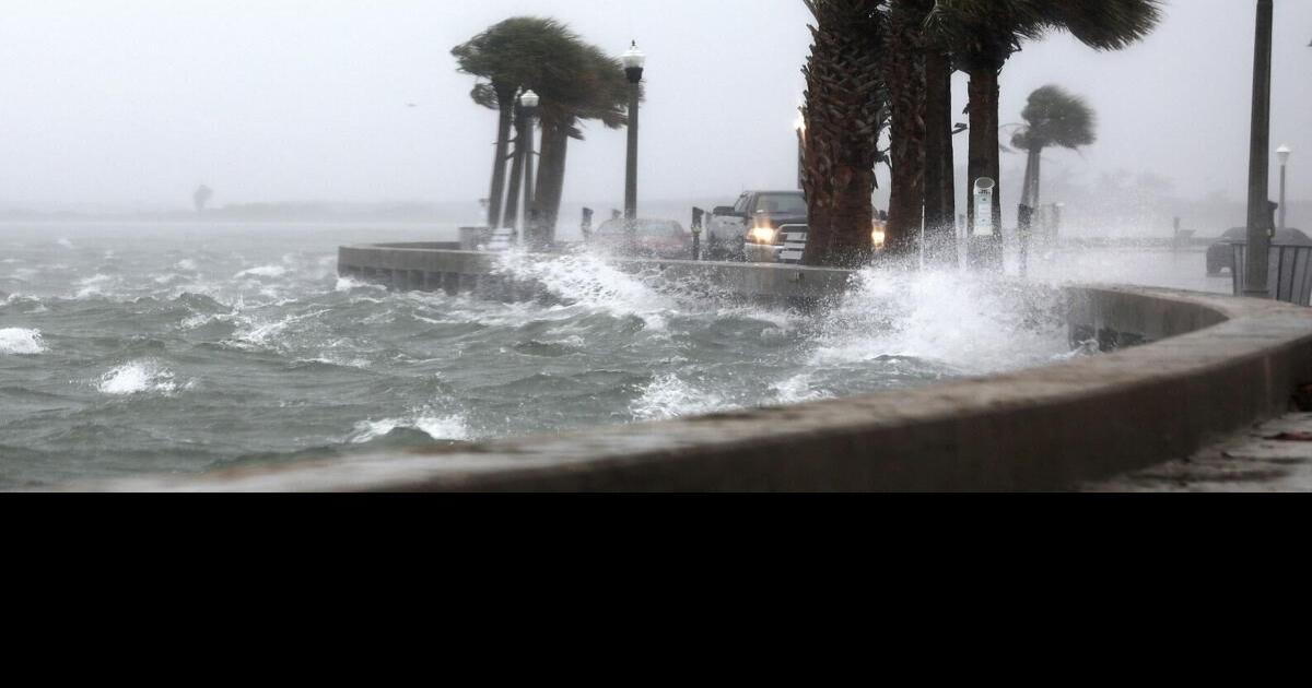 Tropical Storm Eta Dumps Blustery Rain On Florida West Coast National