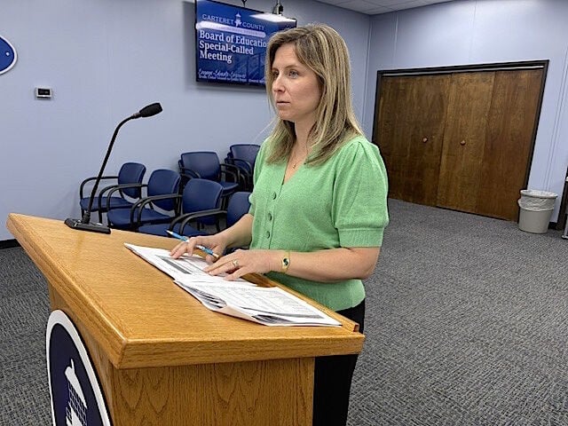 School board adopts continuing budget resolution to continue to pay bills