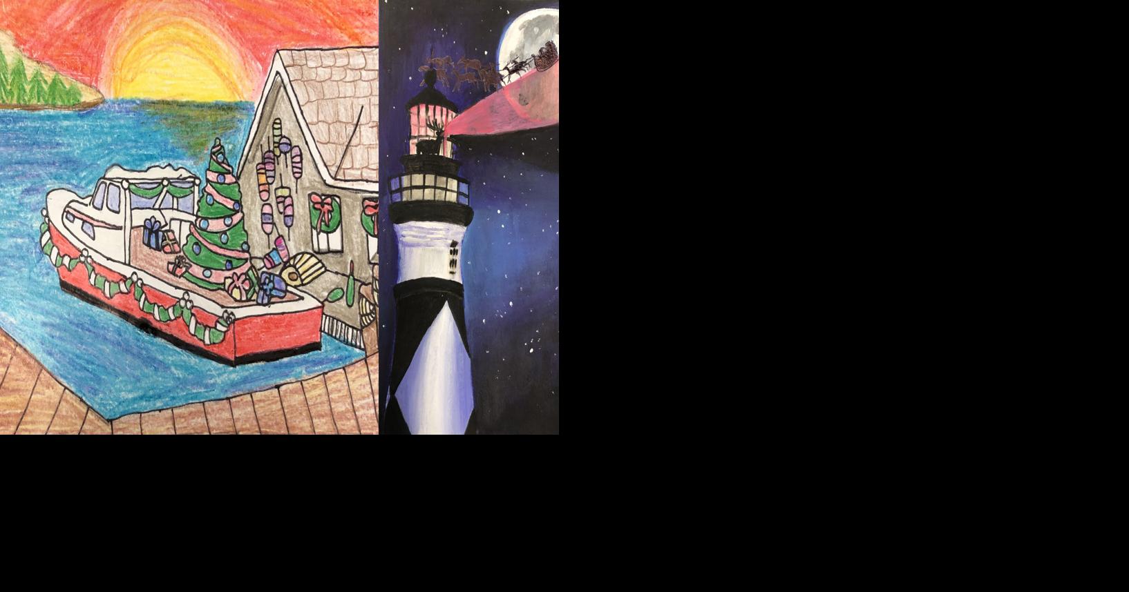 Carteret County Schools announces Christmas card contest winners News