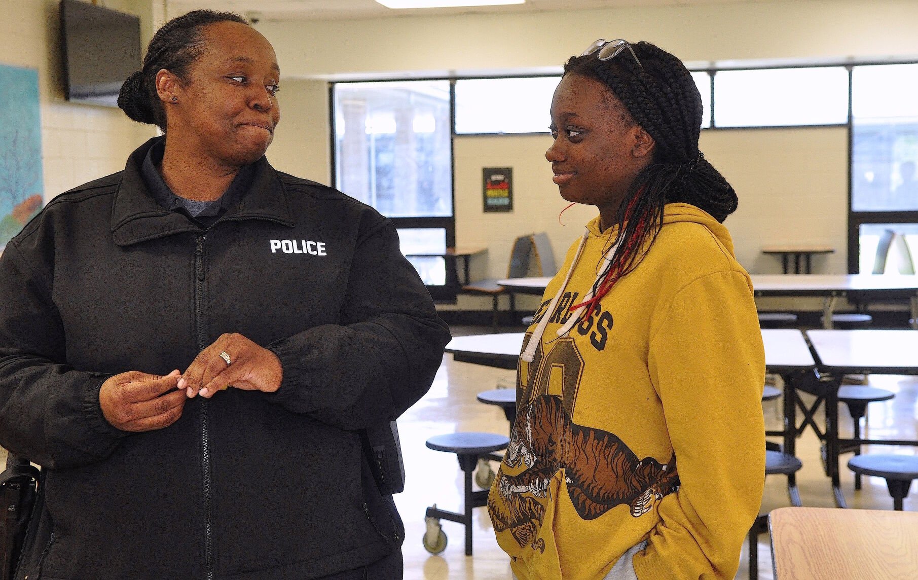 School resource officer sees role as bridge of communication