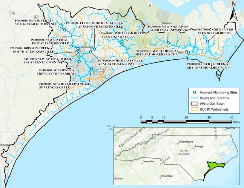 State solicits comments on White Oak River Basin improvement project