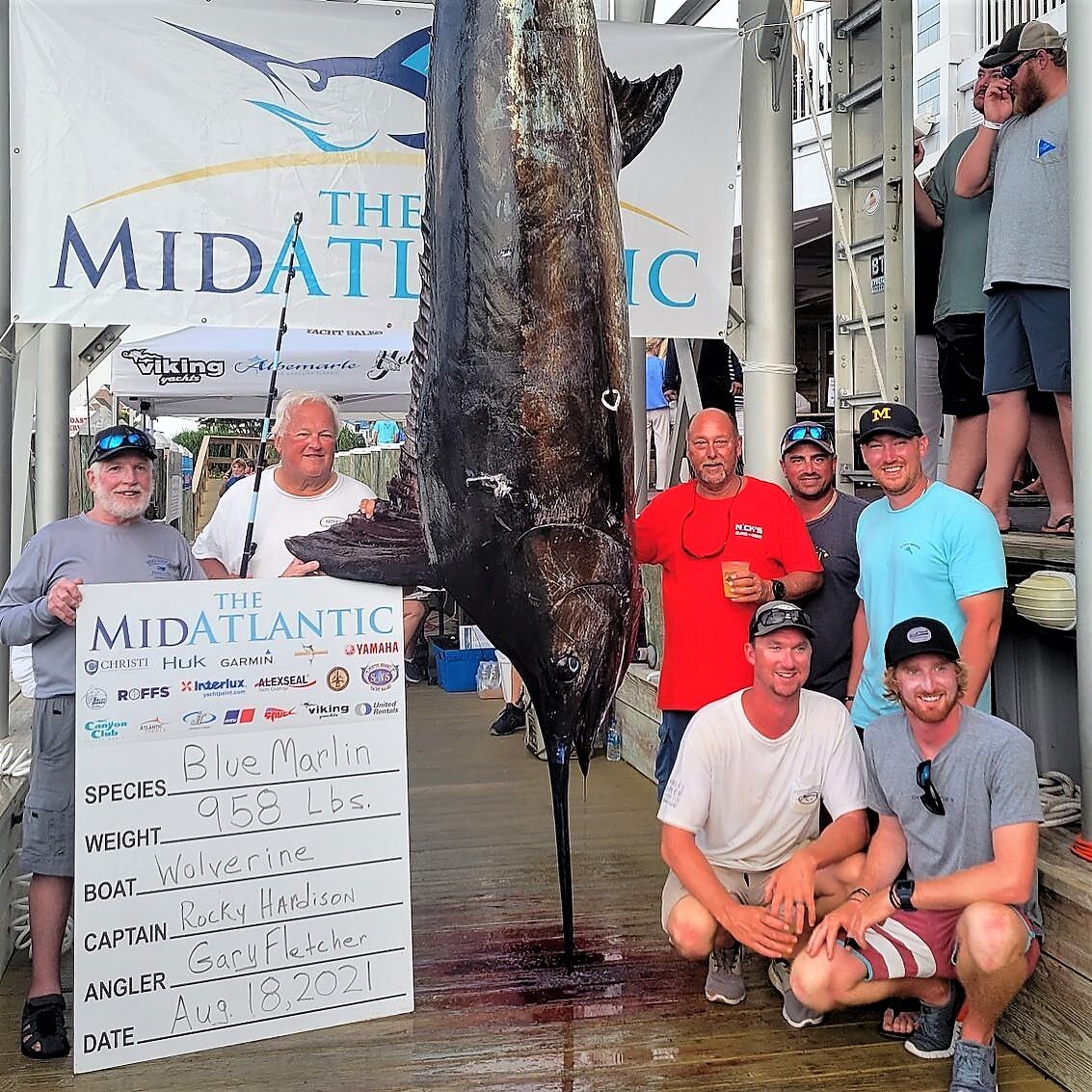Wolverines 958-pound blue marlin taken out by 1,135-pounder in MidAtlantic Fishing Tourney Sports carolinacoastonline