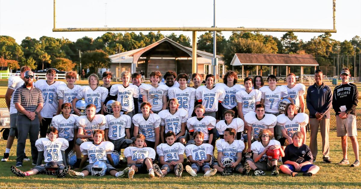 Broad Creek Middle School Football Team Corrals Conference Championship broad-creek-middle-school-football-team-corrals-conference-championship