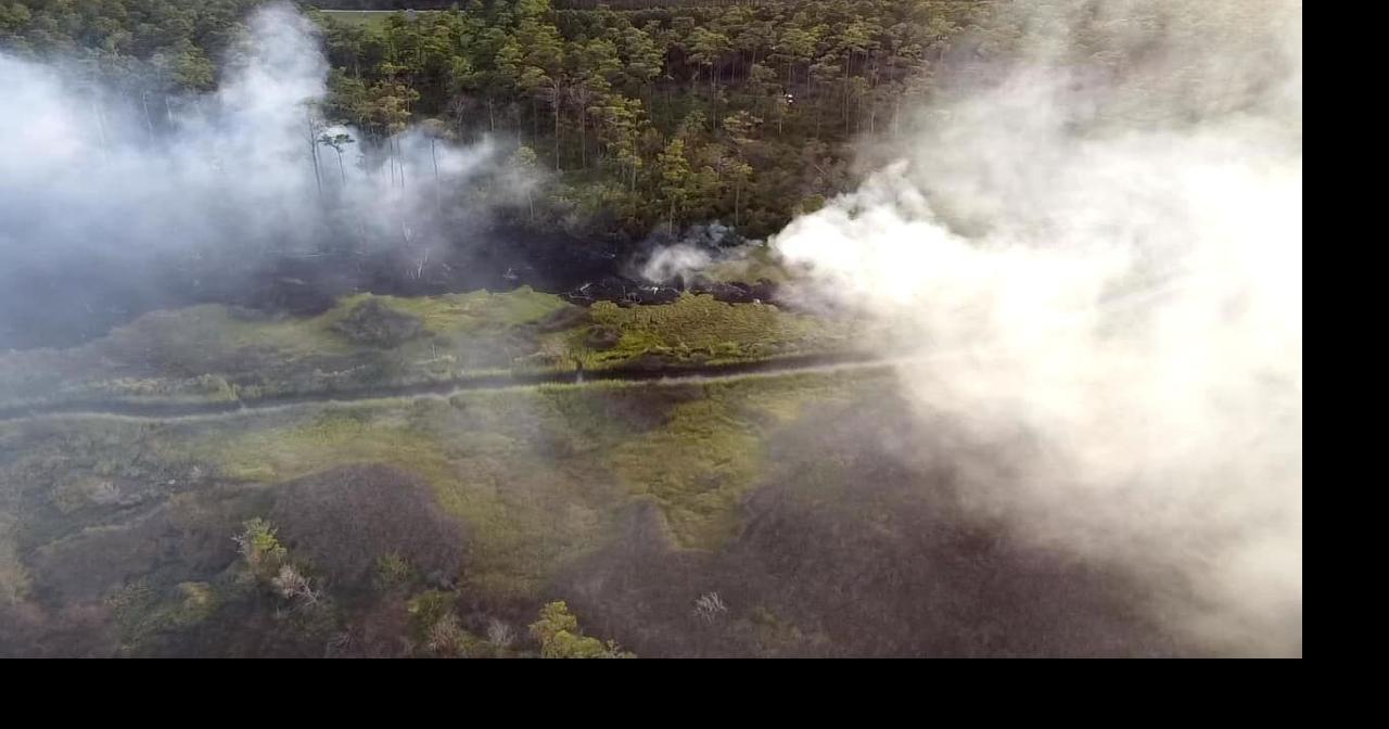 Woods fire burns 8 acres off Crow Hill Road in Otway | News ...