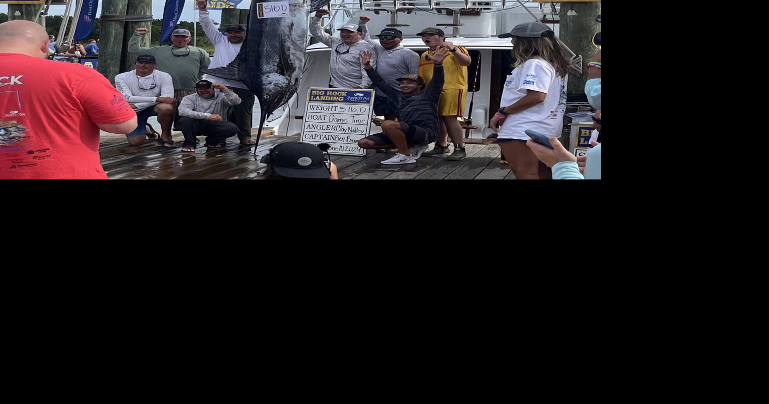 Game Time snatches lead in 66th annual Big Rock Blue Marlin Tournament with 516pound blue