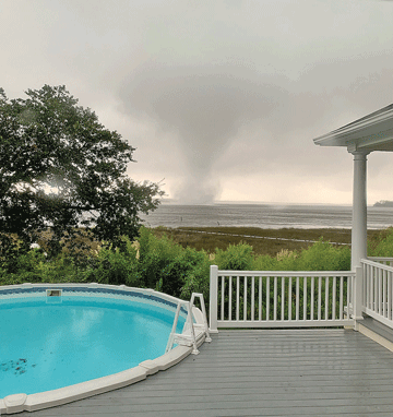 Waterspout on the White Oak