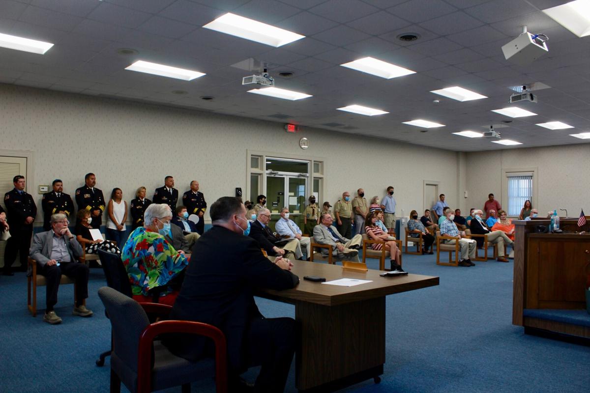 GALLERY: Morehead City community dedicates new city hall Tuesday, pays homage to former Charles Wallace building