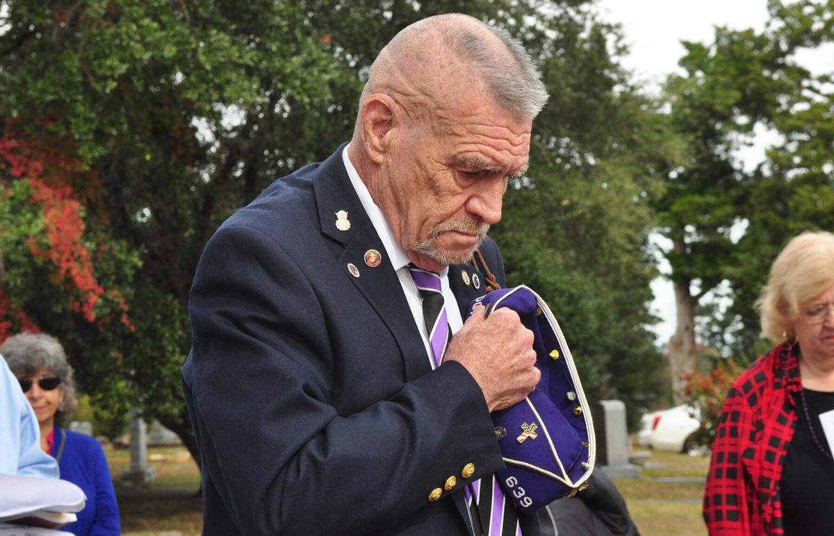 Historical society, public honor those who served during Veterans Day ceremonies in Morehead City