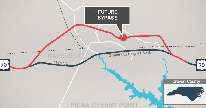 Havelock Bypass project half complete, to open next year | Regional | carolinacoastonline.com Havelock Bypass project half complete, to open next year | Regional | carolinacoastonline.com
