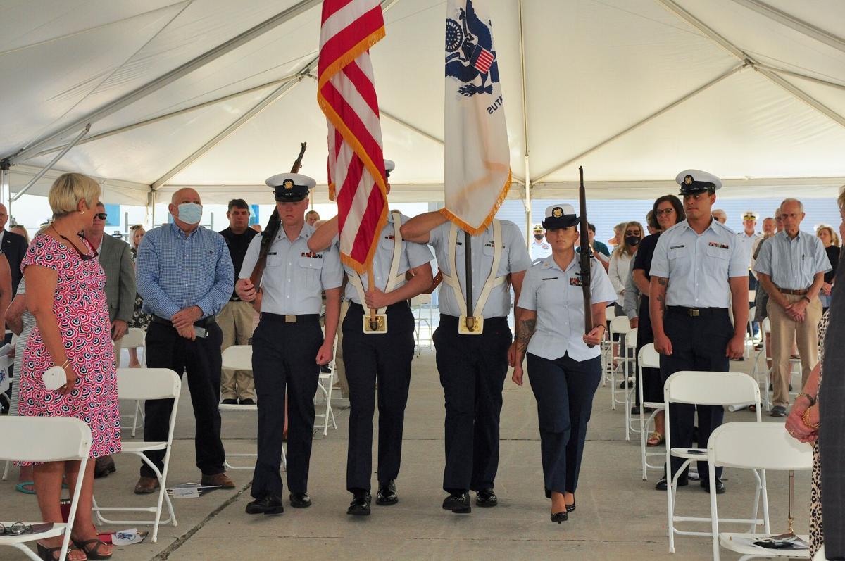 GALLERY: US Coast Guard honors Stacy-born Glen Harris with cutter bearing his name