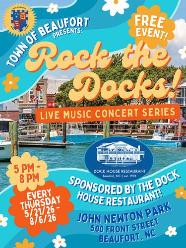 Beaufort ‘Rock the Docks’ concert series returns with new music lineup