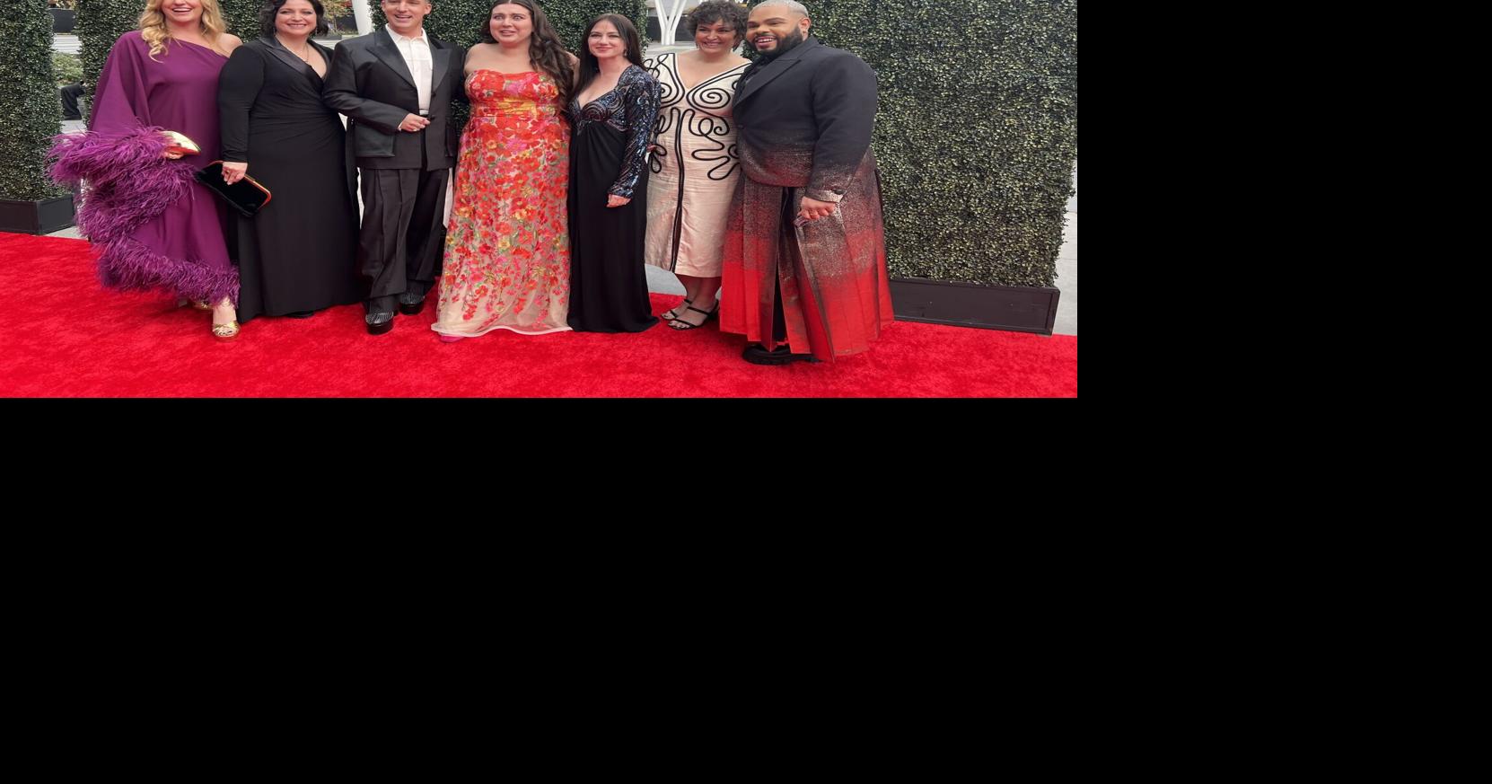 West Carteret alum Russell walks red carpet at Emmys for nominated work