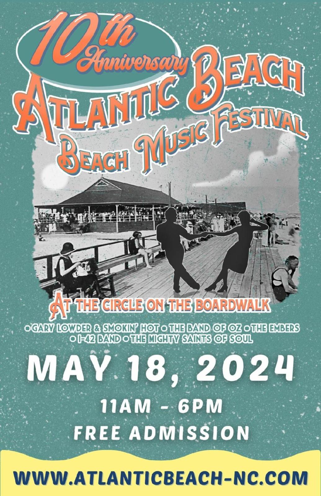 10th annual Atlantic Beach Music Festival set for Saturday at The