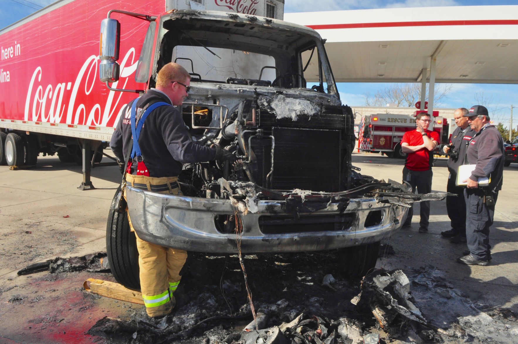 Coca-Cola Truck Catches Fire, No Injuries Reported | News ...