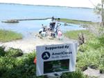 NC Coastal Federation, partners work on living shoreline at Pine Knoll Shores Town Hall