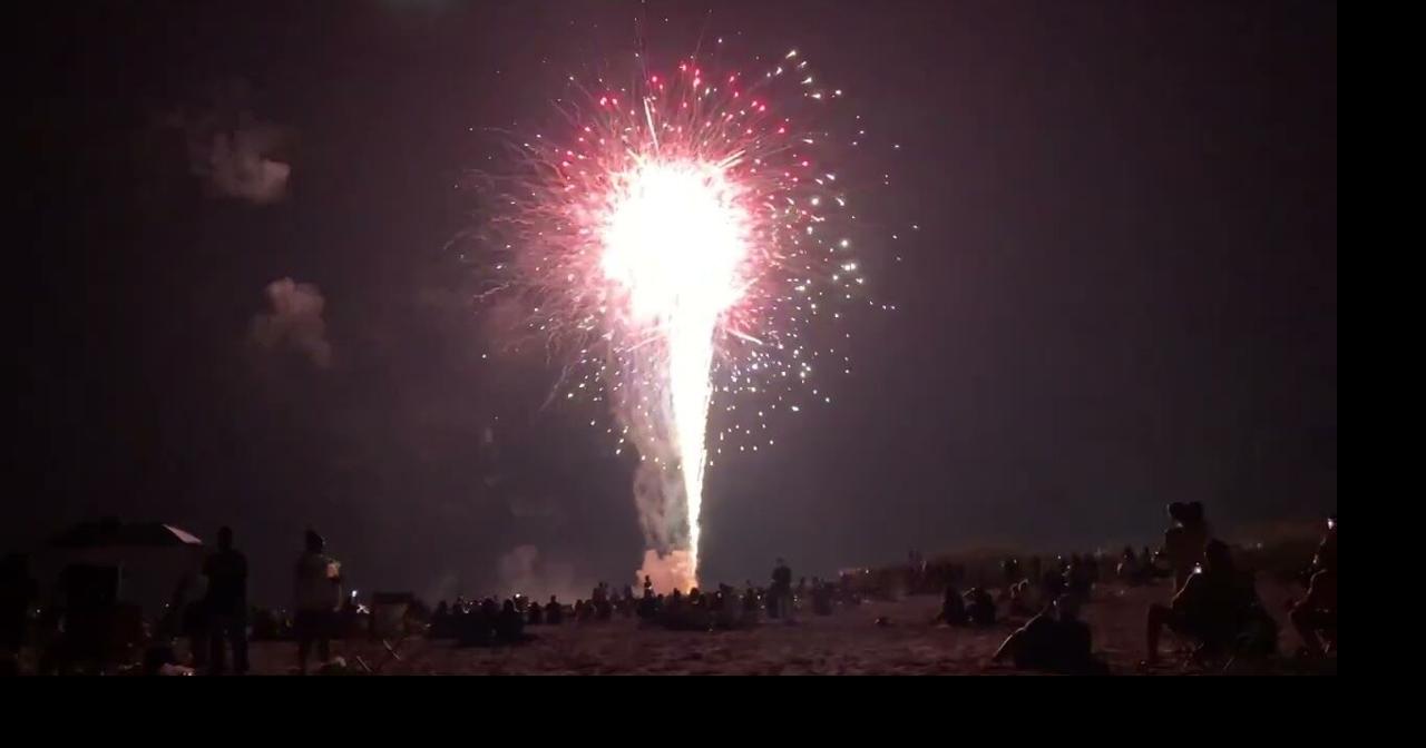 VIDEO July 4 Fireworks at The Circle in Atlantic Beach Multimedia