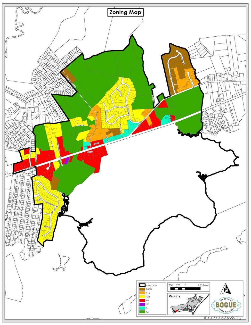 Bogue adopts revised zoning ordinance, new zoning map News