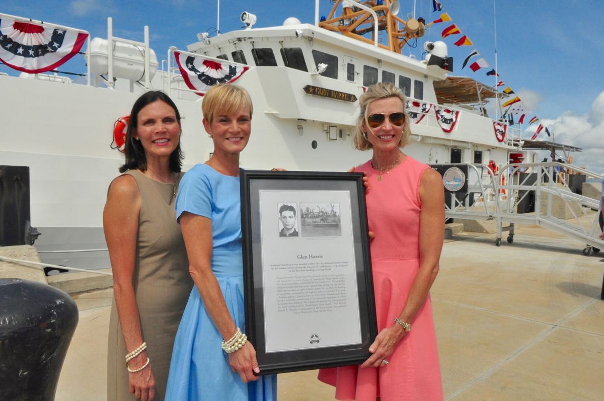 GALLERY: US Coast Guard honors Stacy-born Glen Harris with cutter bearing his name