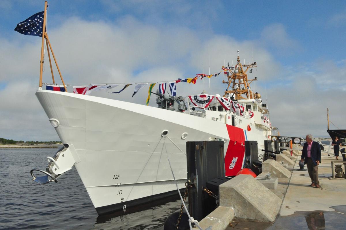GALLERY: US Coast Guard honors Stacy-born Glen Harris with cutter bearing his name