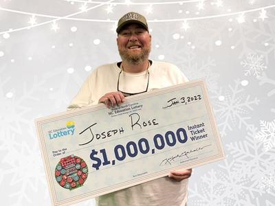 Morehead City man wins $1M lottery prize on scratch-off bought at Handy Mart New Year’s Eve
