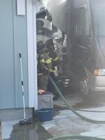 Western Carteret Fire Department puts out motor home fire, saves garage and residence