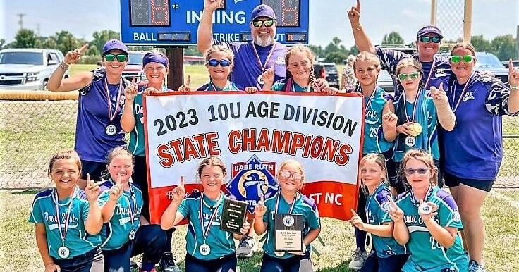 Down East 10U All-Stars capture Babe Ruth softball state title while ...