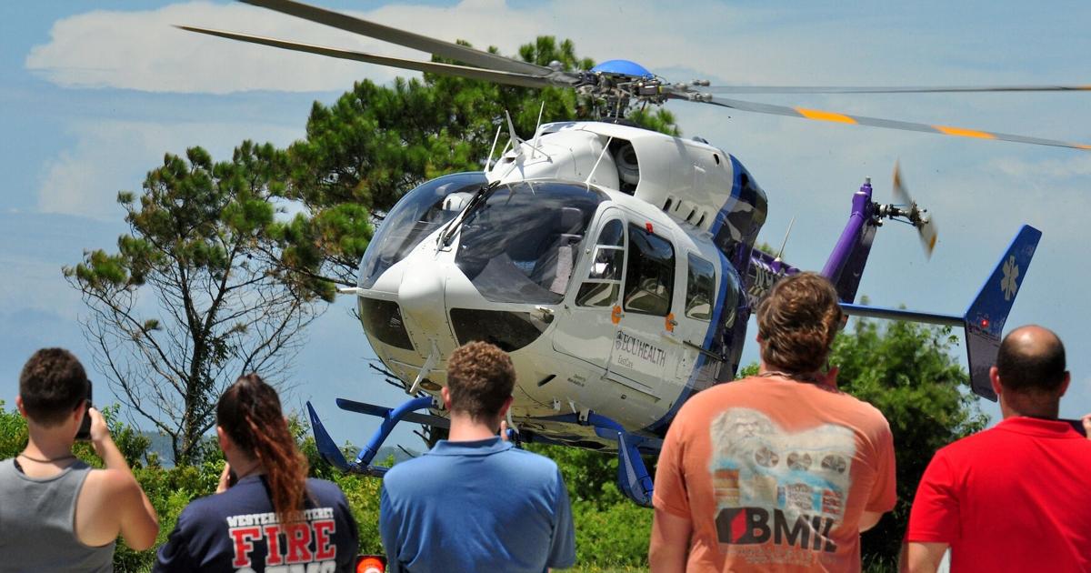 Halicoptar Tea EastCare helicopter team provides valuable training to CCC emergency ...